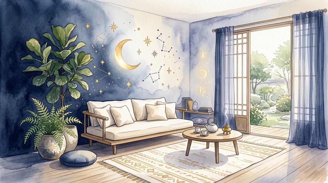 風水でリビングの運気を上げる完全ガイド|家具配置・方角・カラー・NGアイテムを解説